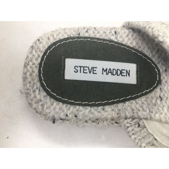 Women's Steve Madden Sweater Clog Slippers Size 6 with Box - Picture 7 of 13